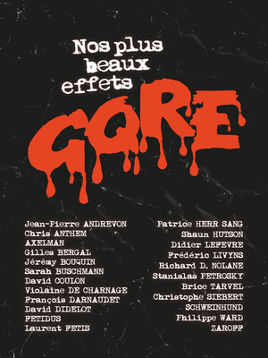 cover image of Nos plus beaux effets Gore